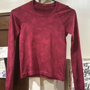 Lululemon swiftly long sleeve race length